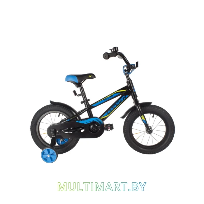 Детский велосипед Novatrack Dodger 145ADODGER.BK22 (черный, 2022)